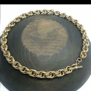 Avon chunky toggle clasp chain necklace